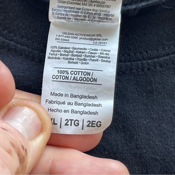 Chelsea Lynn black and multicoloured t shirt XXL - Picture 5 of 5